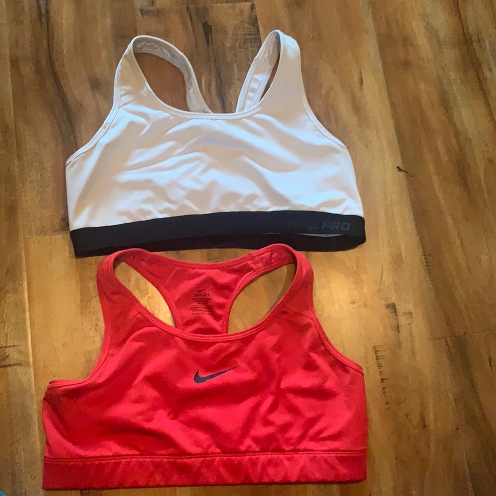 Bundle of FOUR women’s Nike sports bras